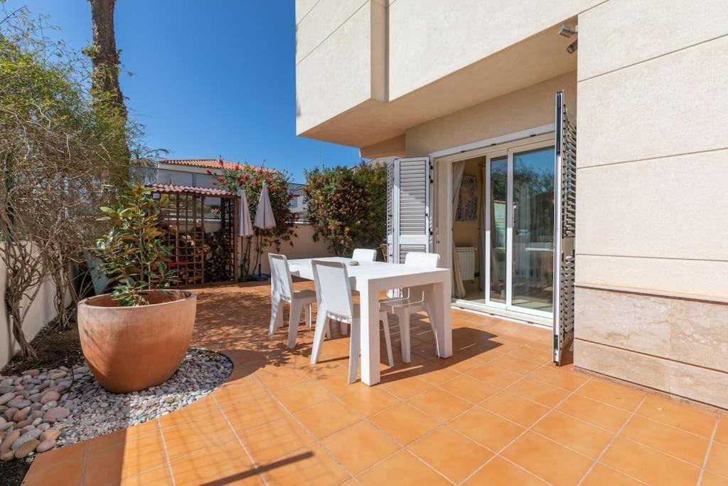 Casa Junto Al Mar Con Jardin Sagunto Exterior foto
