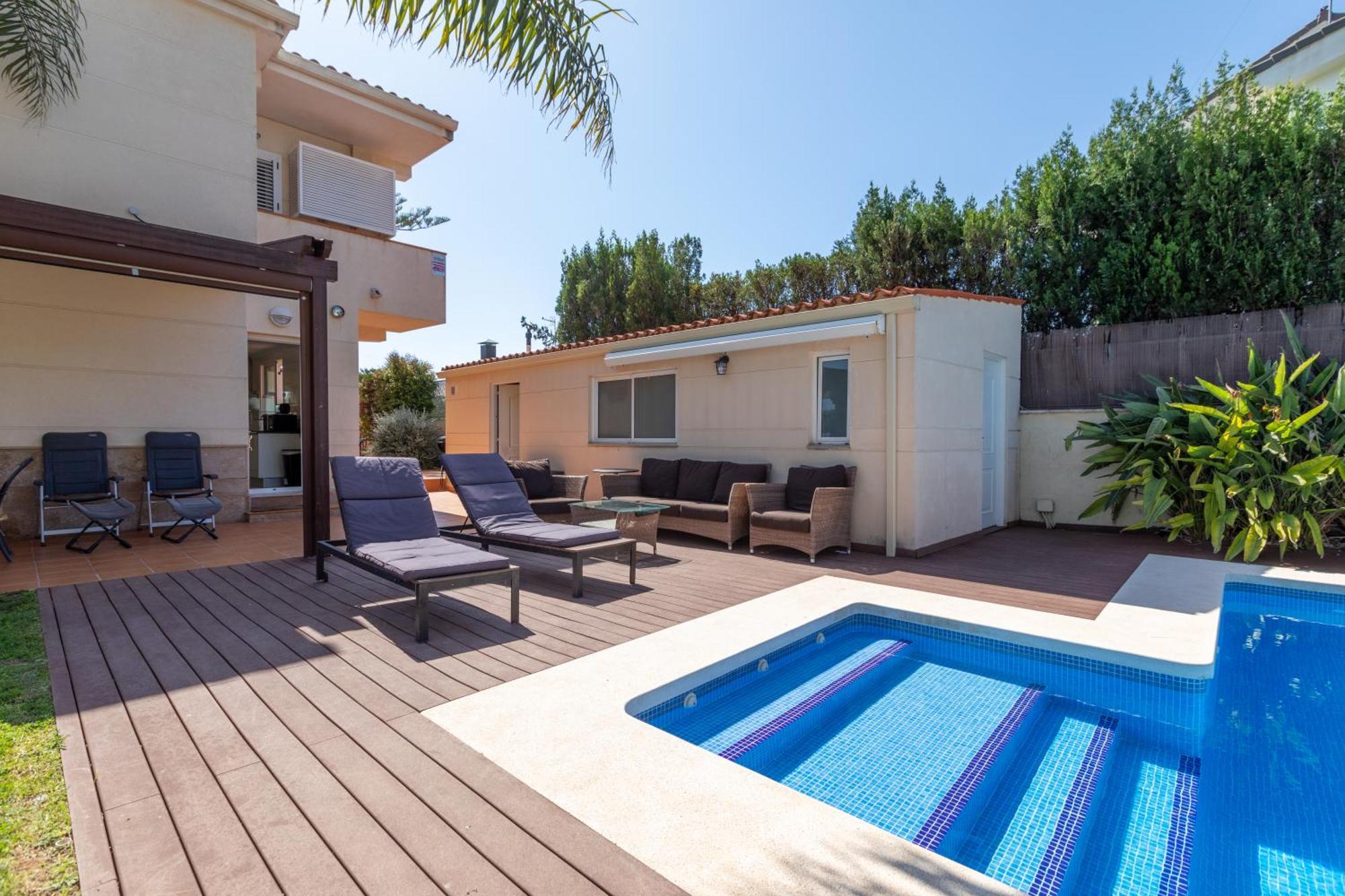 Casa Junto Al Mar Con Jardin Sagunto Exterior foto