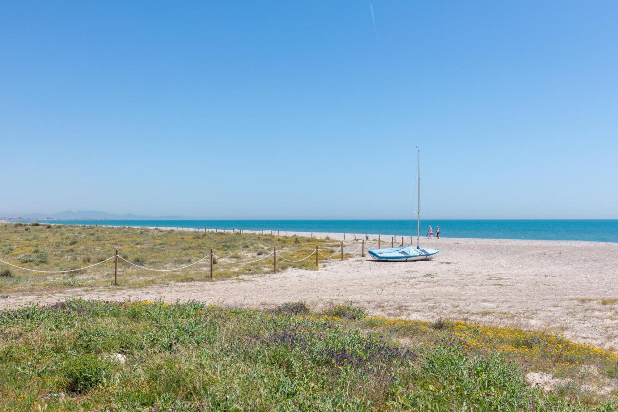 Casa Junto Al Mar Con Jardin Sagunto Exterior foto
